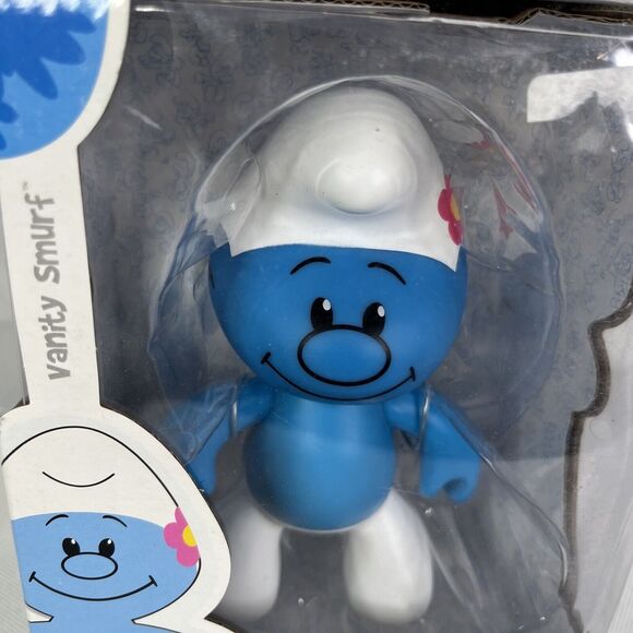 Jakks Pacific The Smurfs Vanity Smurf 6" Action Figure Brand New Sealed - Picture 3 of 8